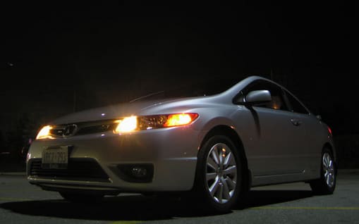 2007 Honda Civic with 16x6.5 OEM Honda wheels