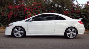 2006 Honda Civic with 18x7.5 OEM Acura RDX wheels