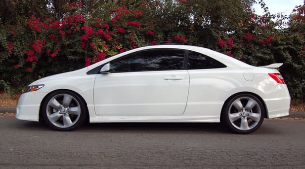 2006 Honda Civic with 18x7.5 OEM Acura RDX wheels