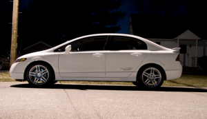 2007 Honda Civic with 17x8 OEM Acura TL wheels