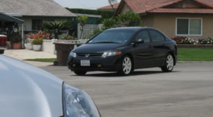 2007 Honda Civic with OEM Acura TSX wheels