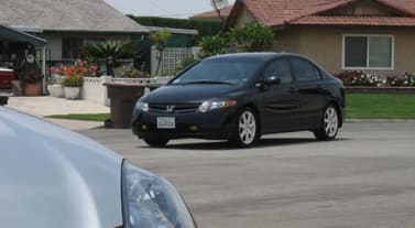 2007 Honda Civic with OEM Acura TSX wheels