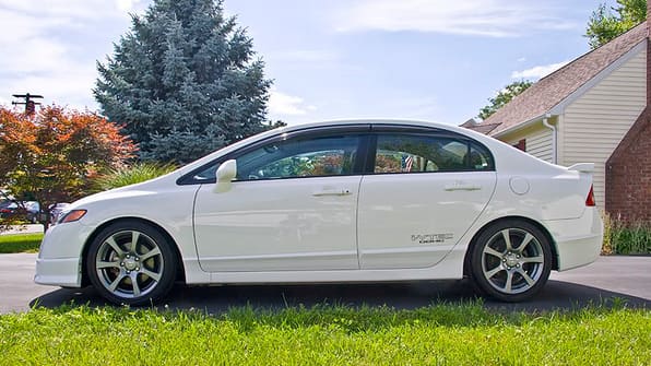 2007 Honda Civic with HFP R7 wheels