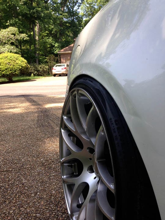 2003 Infiniti G35 with 19x9.5 Avant Garde M310 wheels