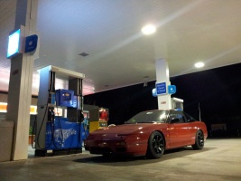 1991 Nissan S13 with 17x9 XXR 522 wheels