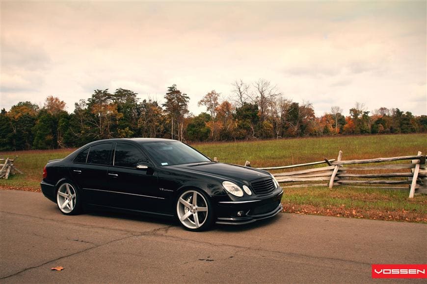 2007 Mercedes-Benz E-Class with Vossen wheels