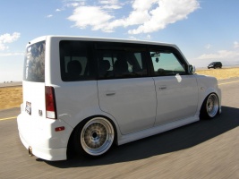 2006 Scion xB with 16x9 wheels