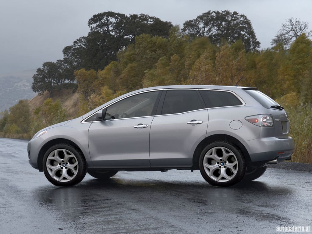 2008 Mazda CX-7 with 20x9.5 OEM BMW X5 wheels