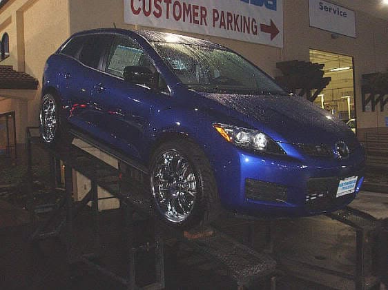 2008 Mazda CX-7 with Boss wheels