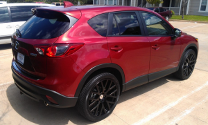 2014 Mazda CX-5 with 22x9 TSW Donnington wheels