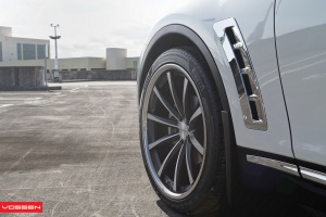 2011 Infiniti FX35 with Vossen VVS-CV1 wheels