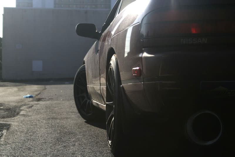 1993 Nissan S13 with 17x8.25 XXR 527 wheels