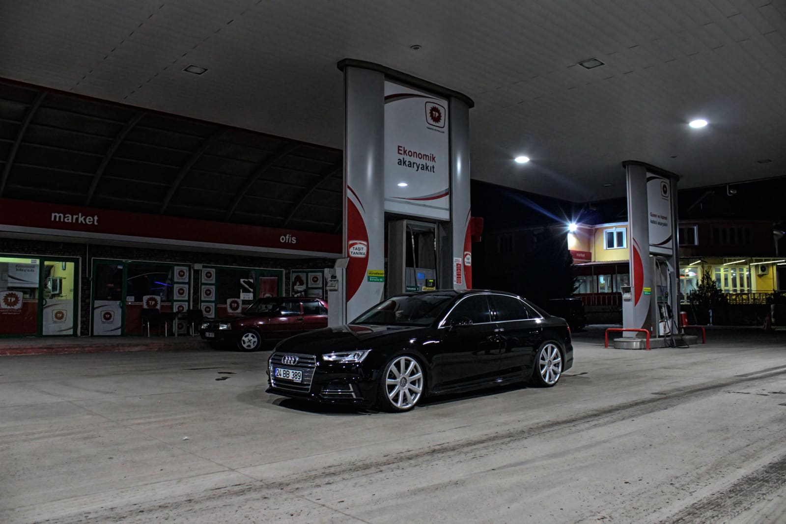 2016 Audi A4 with 20x9 wheels