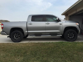 2008 Toyota Tundra with Fuel wheels