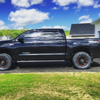 2008 Toyota Tundra with Ballistic Jester wheels