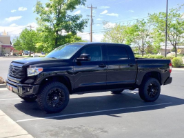 2008 Toyota Tundra with XD Brigades wheels