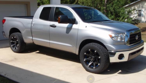2008 Toyota Tundra with 20x9 Ballistic Jester wheels