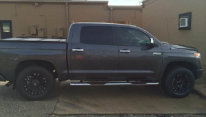 2008 Toyota Tundra with XD Matte Black wheels
