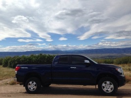 2007 Toyota Tundra with 18x9 wheels