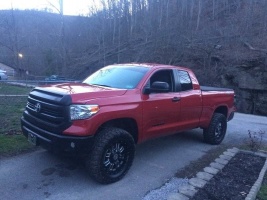 2007 Toyota Tundra with 20x9 Anthem Enforcers wheels