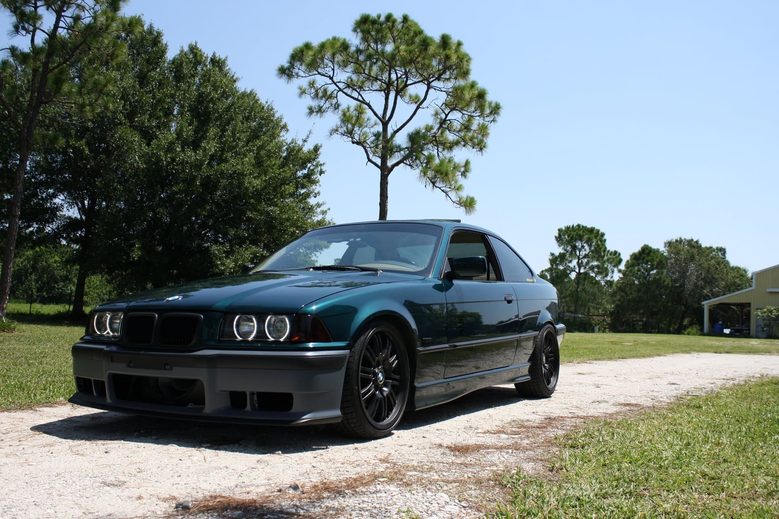 1997 BMW 318 with 18x8 BMW Styling 67 wheels