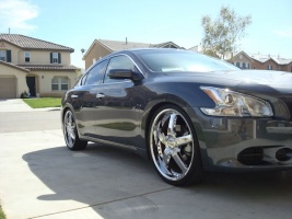 2009 Nissan Maxima with Defy D13 Dice wheels