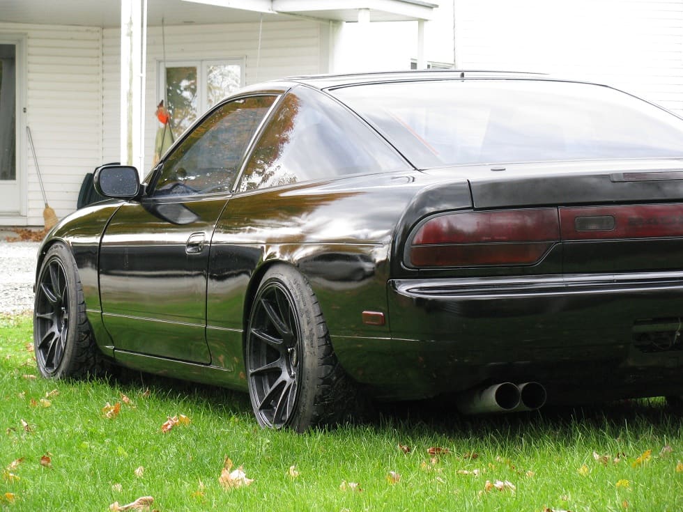 1992 Nissan S13 with 17x8.25 xxr 527 wheels