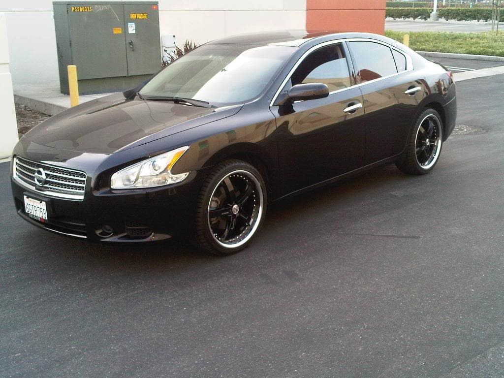 2010 Nissan Maxima with TSW wheels