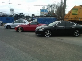 2010 Nissan Maxima with Lexani LX-15 wheels