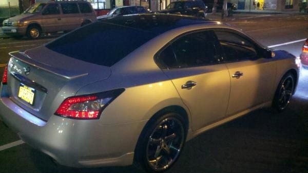 2010 Nissan Maxima with 20x8.5 TSW wheels