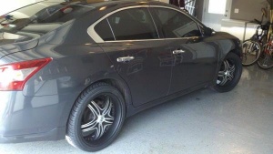 2009 Nissan Maxima with 20x8.5 Dropstar DS08 wheels