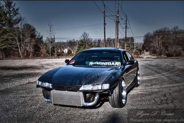 1996 Nissan S14 with 18x10 Konig SSM wheels