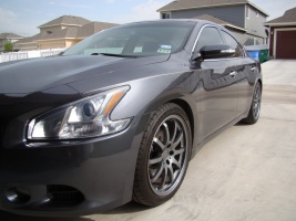 2010 Nissan Maxima with Volk Rays wheels