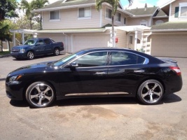 2012 Nissan Maxima with MMR CV-2 wheels