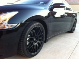 2012 Nissan Maxima with Tenzo R wheels