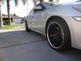 2012 Nissan Maxima with 20x9 XXR 526 wheels