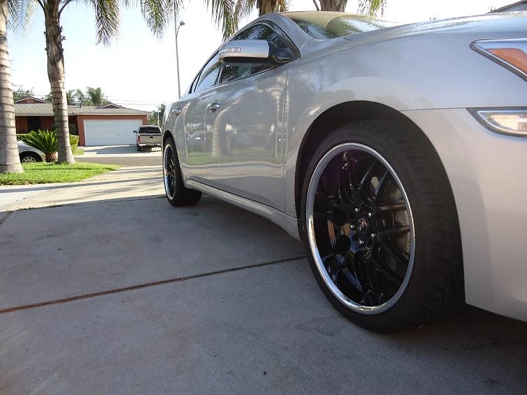 2012 Nissan Maxima with 20x9 XXR 526 wheels