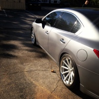 2012 Nissan Maxima with 20x9 wheels