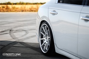 2010 Nissan Maxima with 20x9 Concept One Executive CS 10.0 wheels