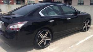 2013 Nissan Maxima with 20x9 Verde Parallax wheels