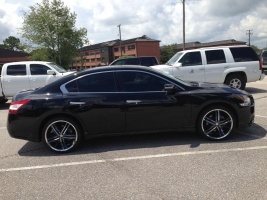 2011 Nissan Maxima with Massiv Envious 910 wheels