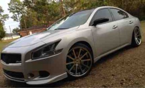 2013 Nissan Maxima with 20x10 TSW Jerez wheels