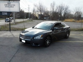 2014 Nissan Maxima with 20x8.5 Giovanna Killis wheels