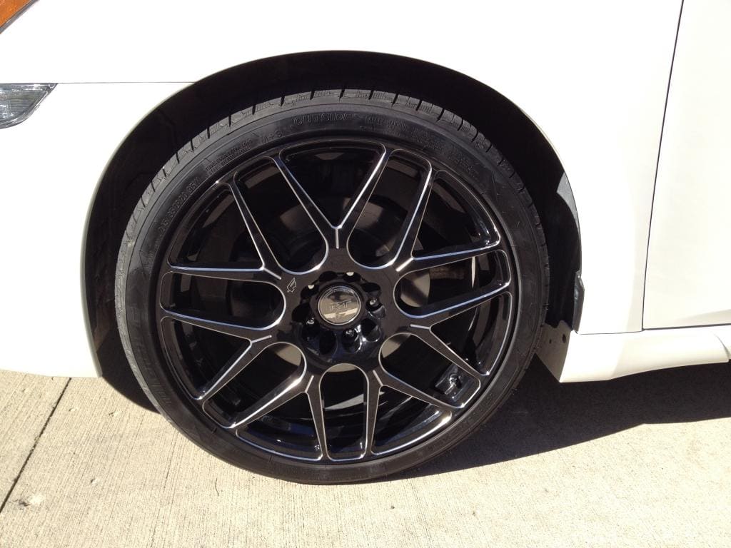 2014 Nissan Maxima with 20x8.5 FK Ethos wheels
