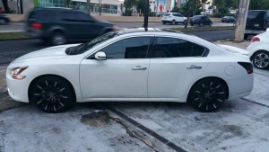 2014 Nissan Maxima with Lexani CSS wheels