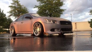 2014 Nissan Maxima with 20x10.5 TSW Rouen wheels