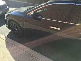 2014 Nissan Maxima with 20x9 wheels