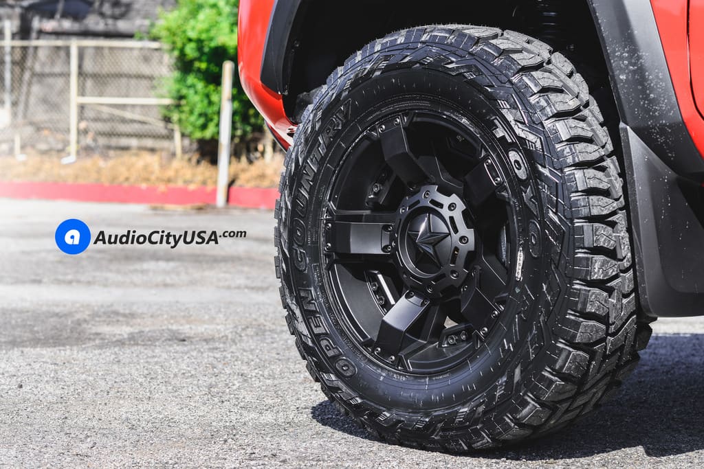 2017 Toyota Tacoma with 18x9 XD 811 wheels