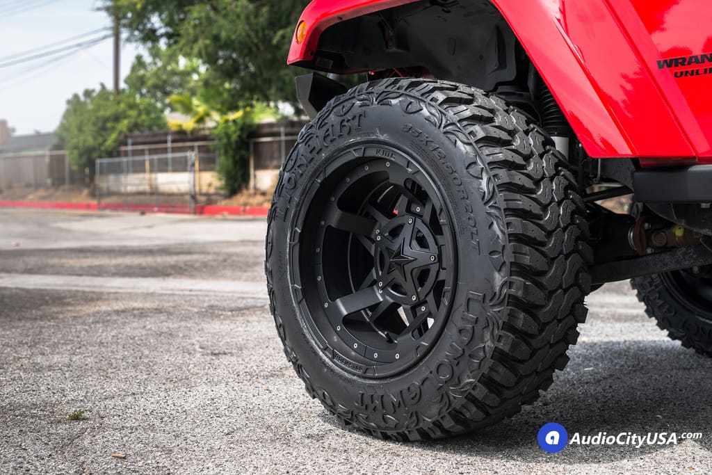 2016 Jeep Wrangler with 20x12 XD 827 wheels
