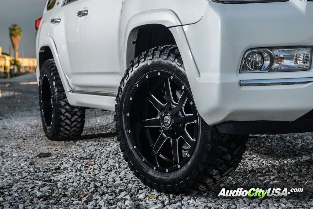2012 Toyota 4Runner with 20x10 Fuel D538 wheels